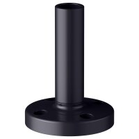 Mounting Foot with Integrated Tube Ø70mm Black