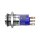 Stainless steel pushbutton 0.63 inch elevated surface