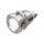 Stainless Steel LED indicator light Ø0.47 inch White